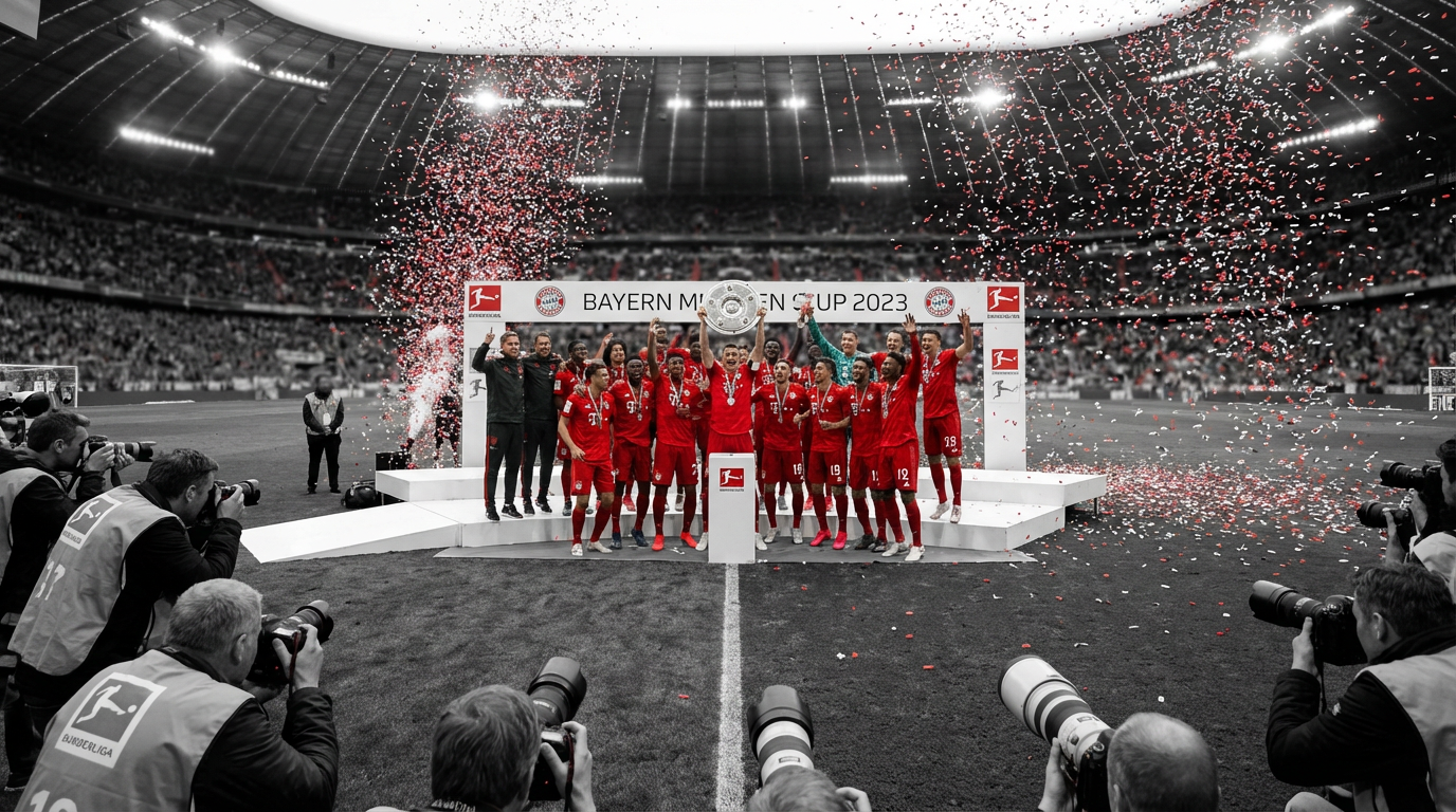 Bayern Munich clinch 35th Bundesliga title