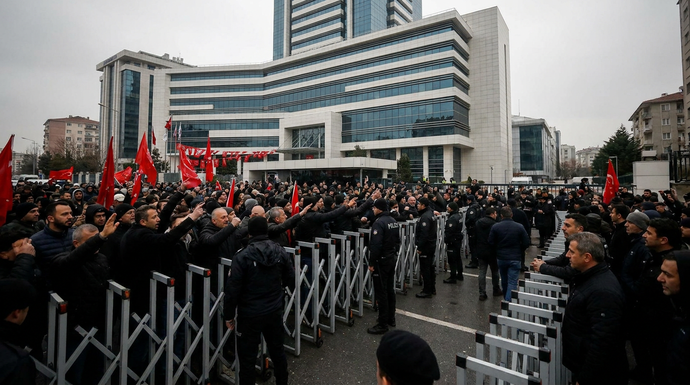 CHP Genel Merkezi'nde Tahliye Gerilimi ve Güvenlik Önlemleri