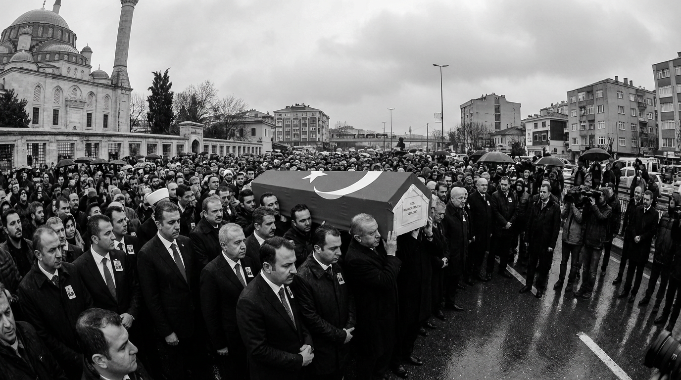 Hüsamettin Cindoruk cenazesi İstanbul’da yapıldı