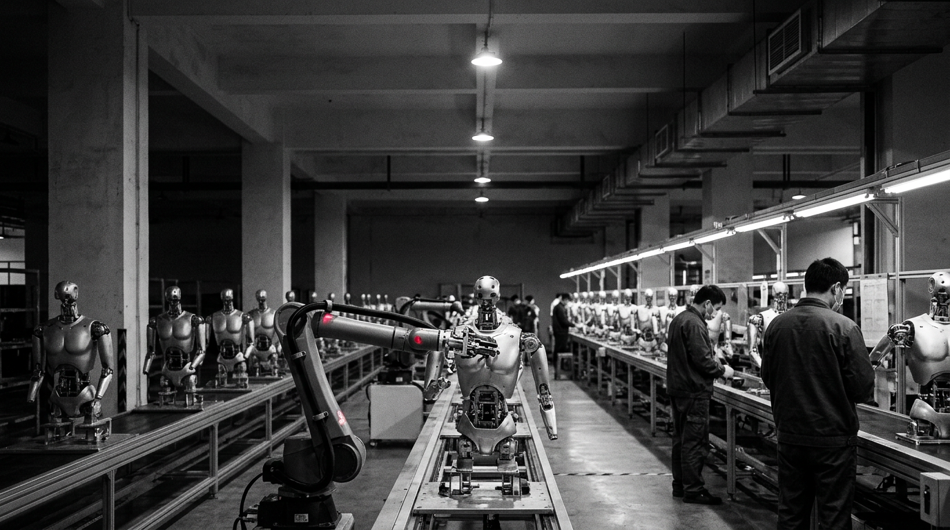 China Dominates Global Humanoid Robot Manufacturing