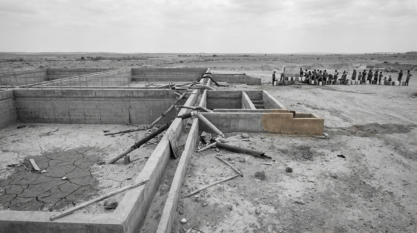 Strikes on Iran Water Facilities Raise War Crime Concerns