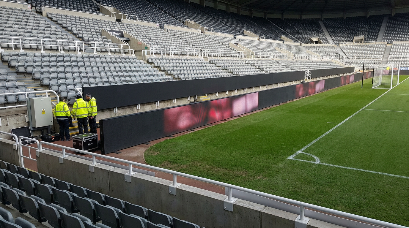 Liverpool reklam panolarını yeniledi: Anfield güvenliği