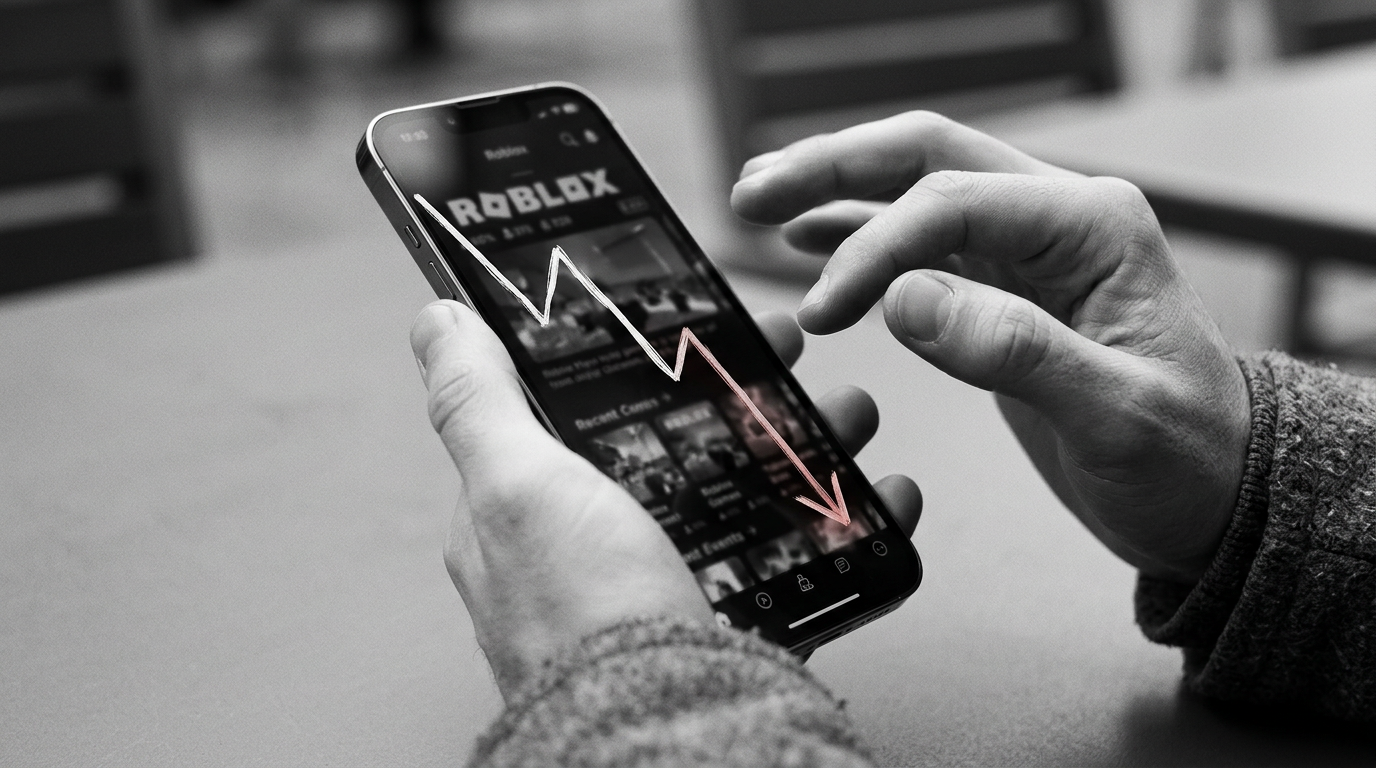 تراجع القيمة السوقية لمنصة روبلوكس بنسبة 70 بالمئة