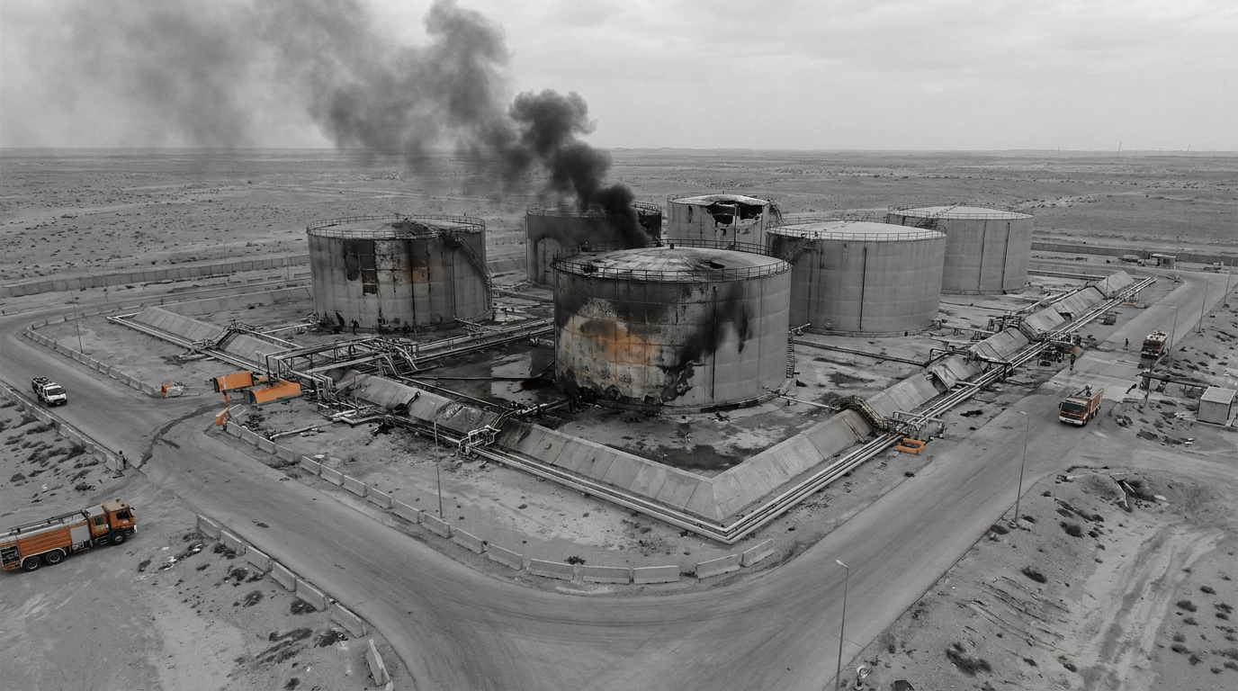 Oil Infrastructure Targeted in Recent Conflict