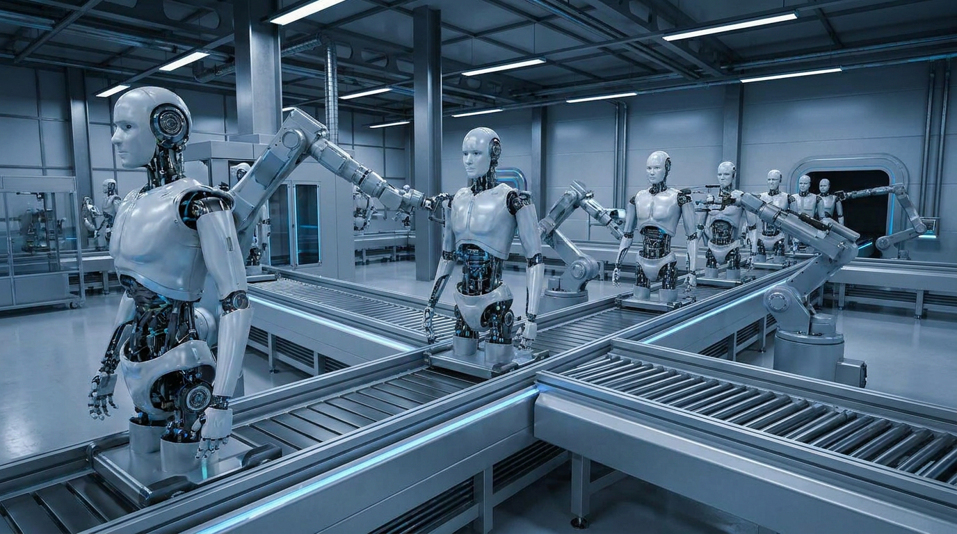 İnsansı Robot Üretiminde Seri Üretime Geçiş