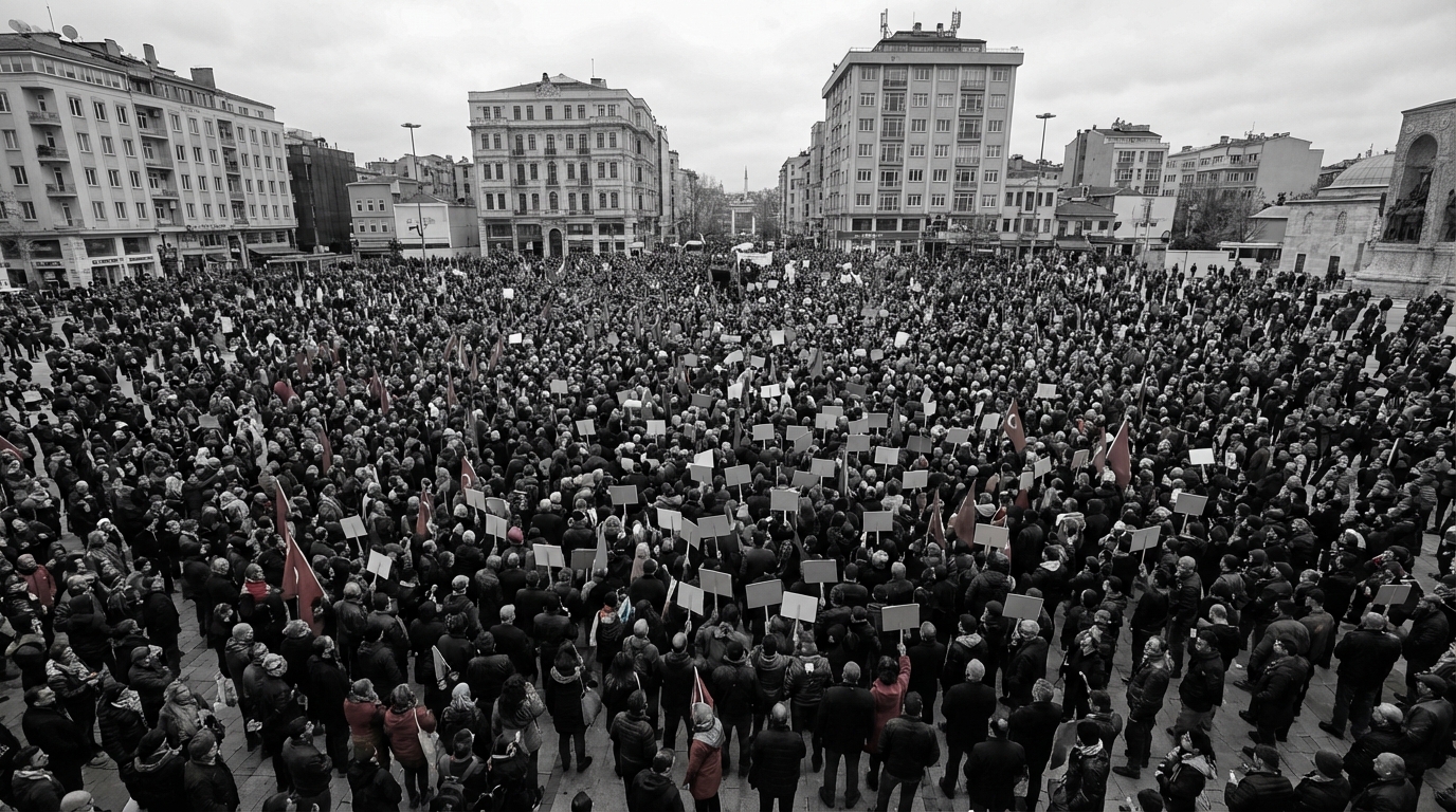 İsrail protestosu İstanbul’da Bağcılar’da yapıldı