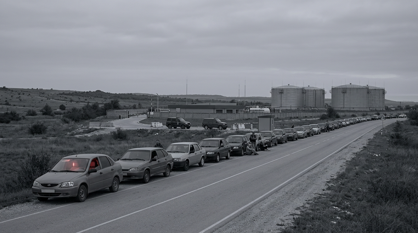 Fuel Sales Suspended for Civilians in Russian