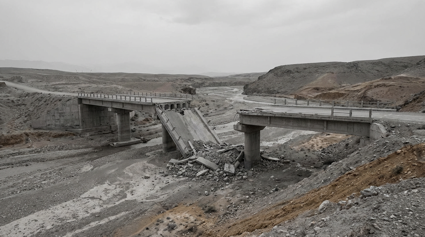 Israeli strike destroys last bridge linking south Lebanon
