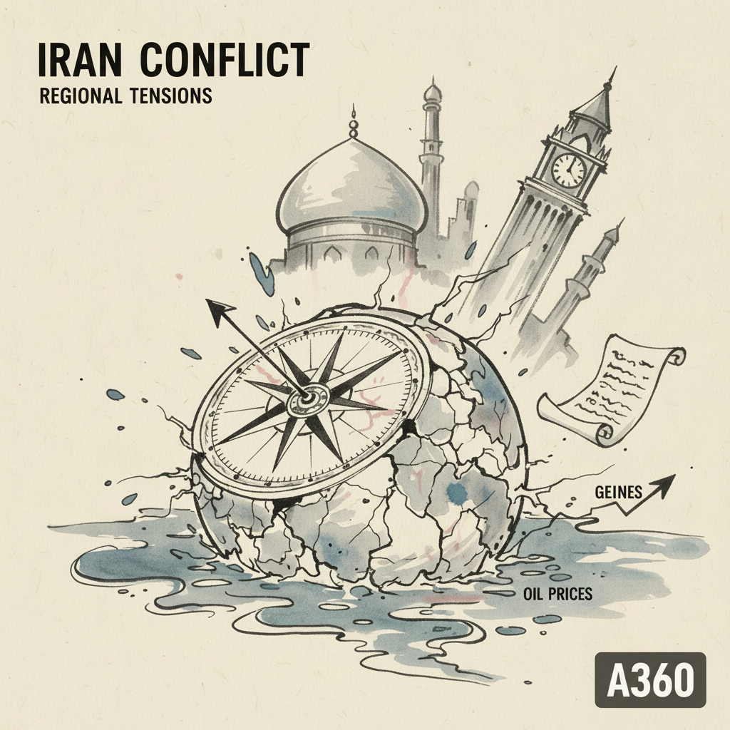 Iran Conflict Escalates Regional Tensions, Oil Prices