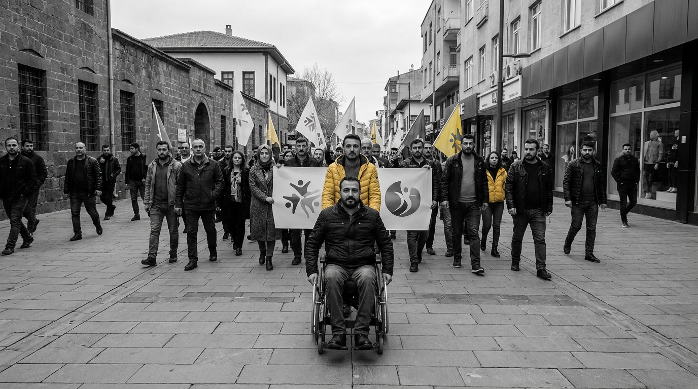 Diyarbakır’da Türkiye’nin ilk Engelliler Onur Yürüyüşü düzenlendi