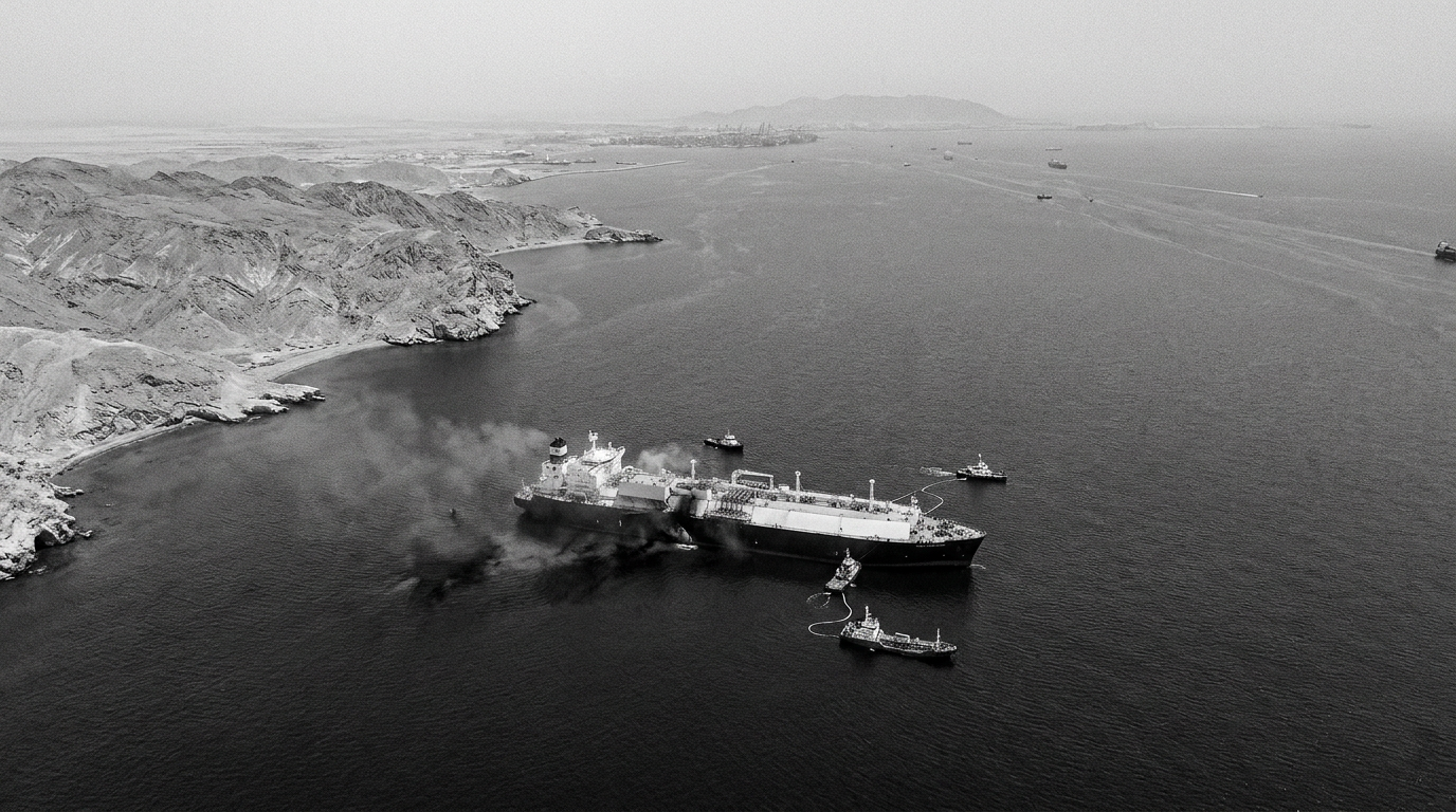 Qatar LNG tanker hit raises Hormuz supply risk again