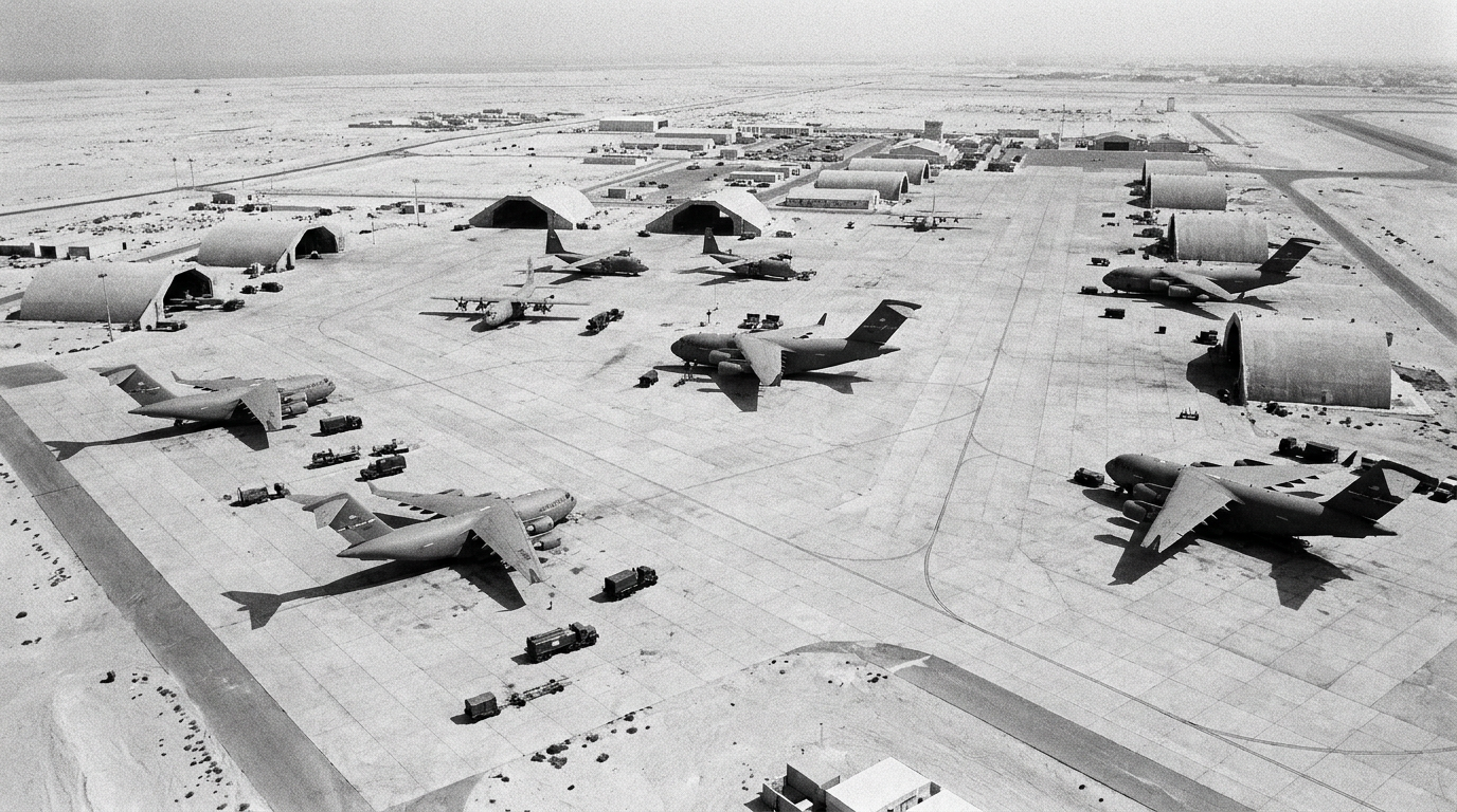 US moves aircraft off Bahrain base flight line