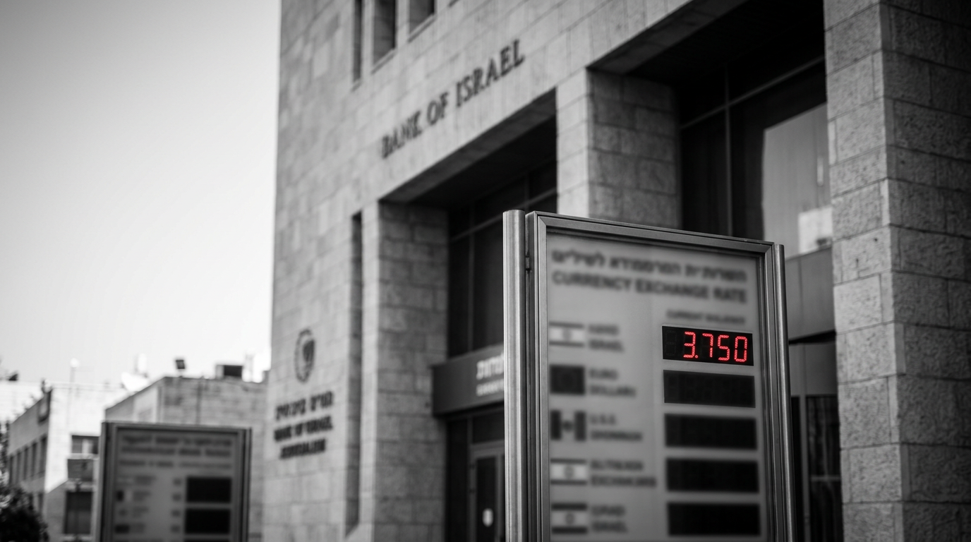 Bank of Israel cuts rates to 3.25% as shekel rises again