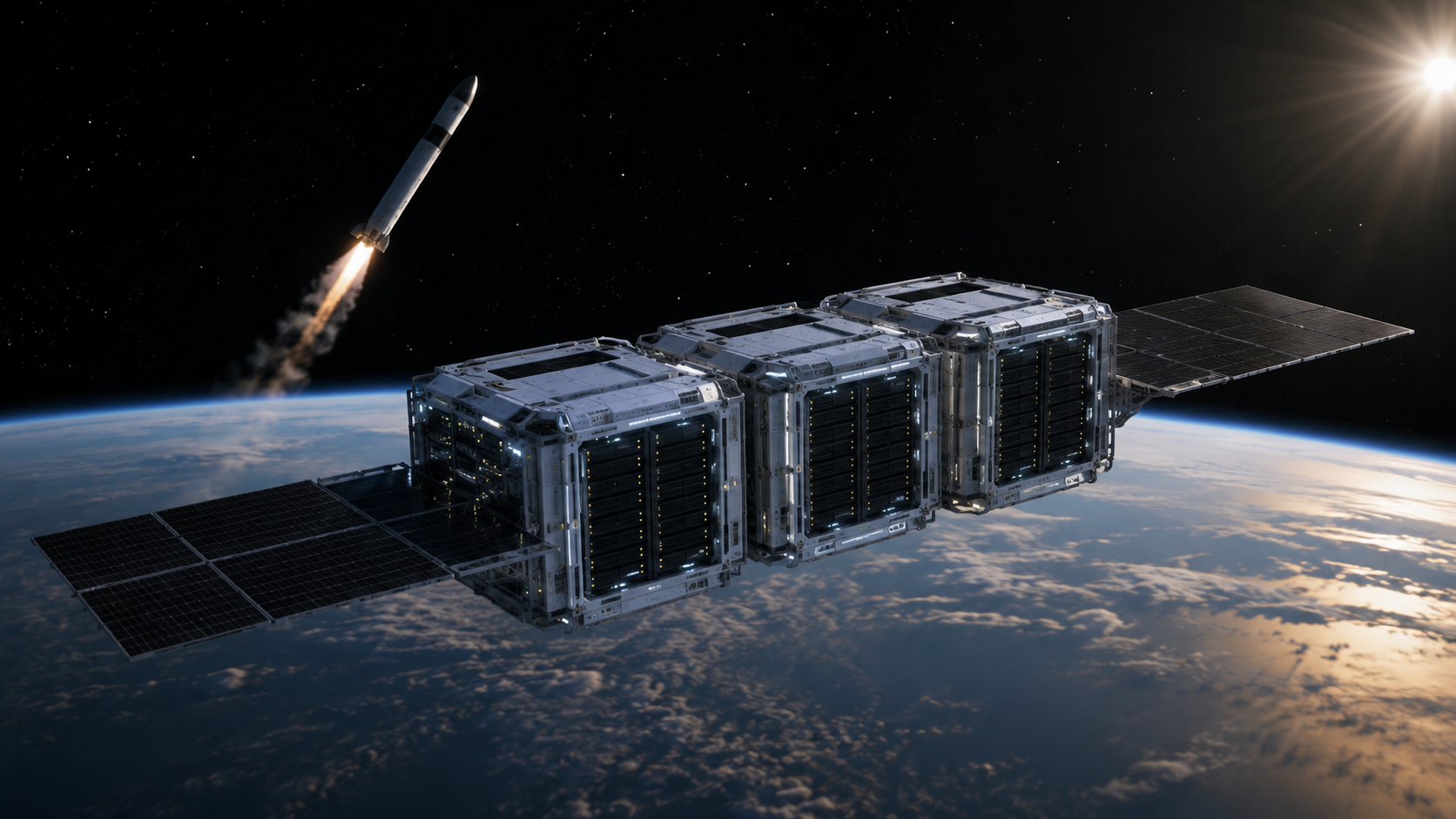 Google SpaceX talks to launch orbital data centers for AI
