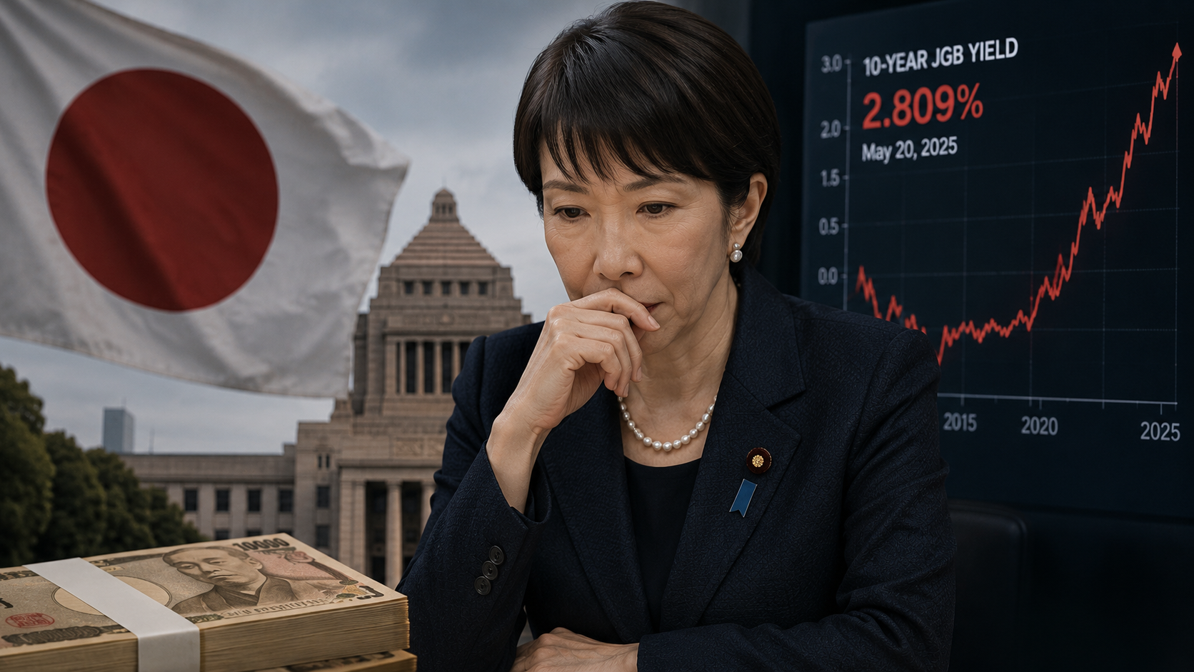 Takaichi budget rattles JGBs; 10-year hits 2.809% on May 20