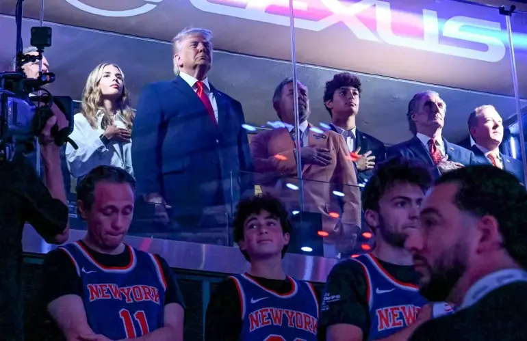 Trump, NBA finalinde yuhalandı