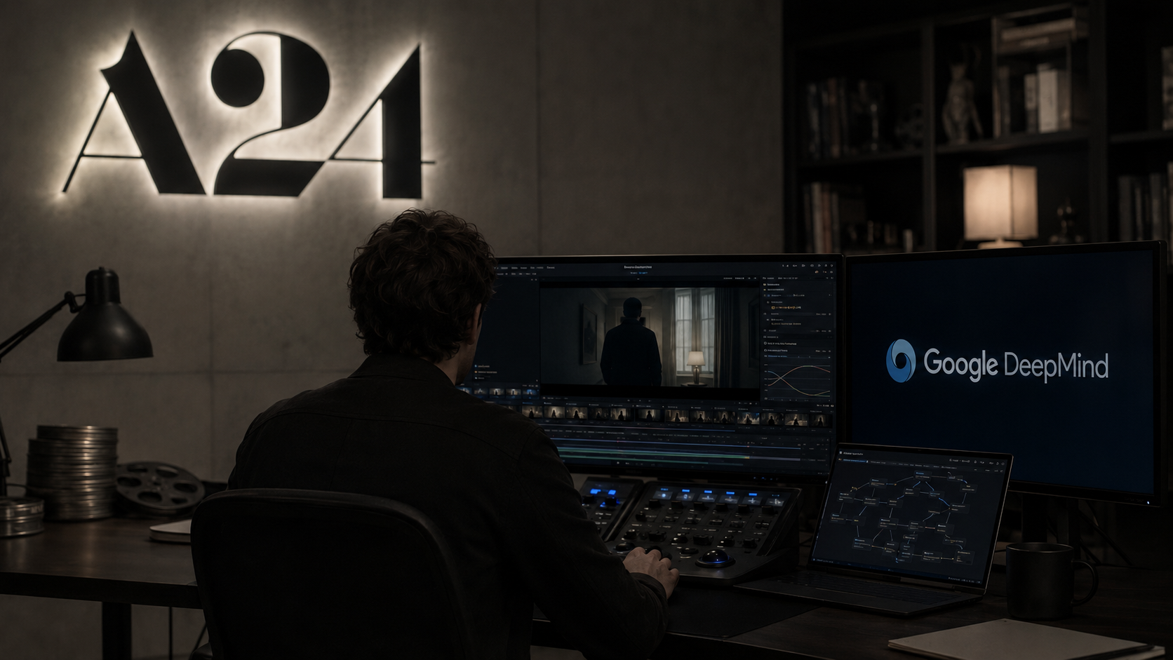 Google funds AI research tie-up with A24 for film tech