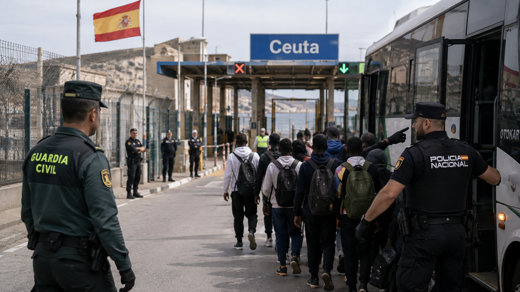 Ceuta migrants return as Spain vows full Morocco handover