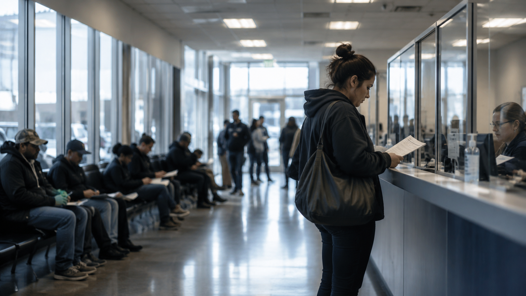 US jobless claims fall to 206,000 in steady labor market