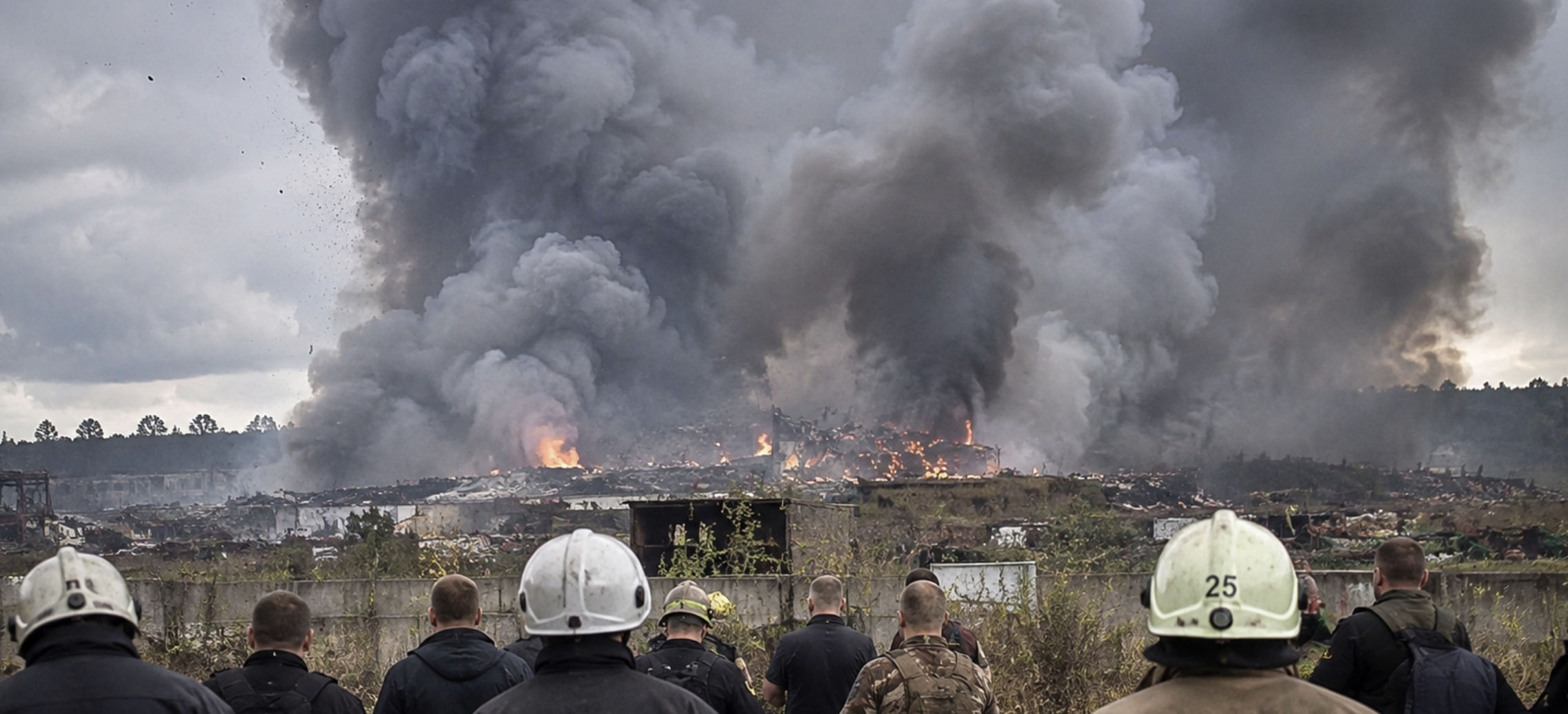 Kyiv depot blast kills 37 after Russian drone strike in Myla