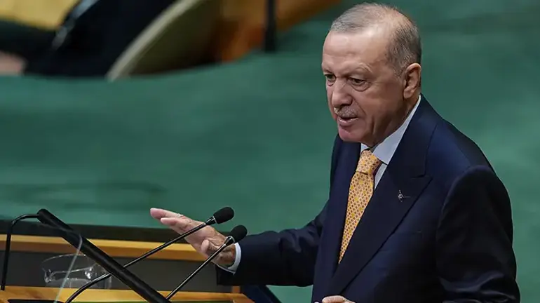 Erdoğan "Gazze" dedi: İsrail heyeti salonu terk etti