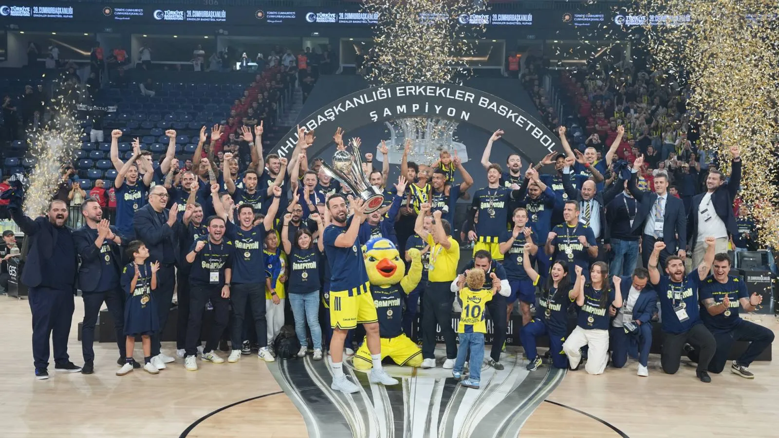 Cumhurbaşkanlığı Kupası'nda şampiyon Fenerbahçe Fenerbahçe Tarfin
