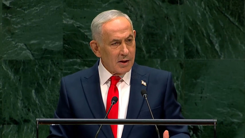 Netanyahu boş salona konuştu, Erdoğan'ı hedef aldı