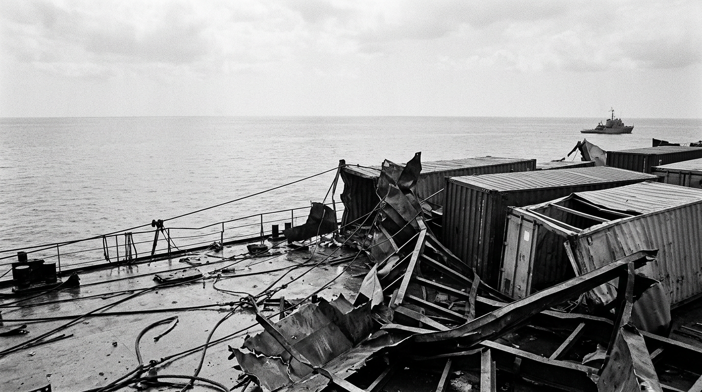 Survivors say Houthi missile struck merchant vessel