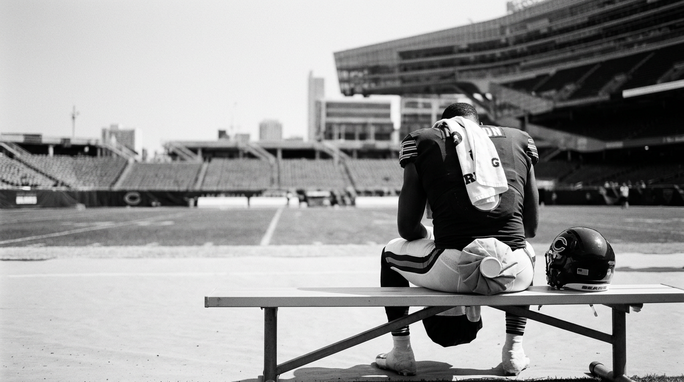 Bears WR Luther Burden III out about a month with groin
