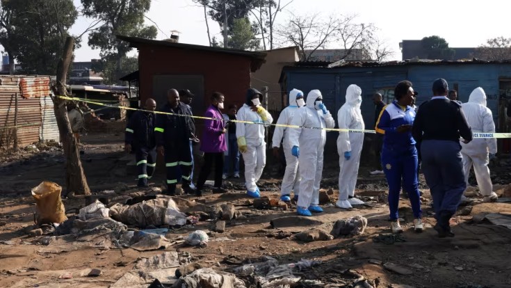 Johannesburg'da katliam: 12 ölü