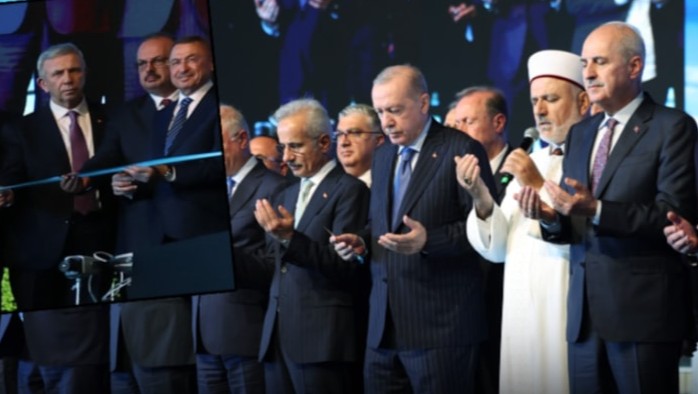 Trump Havalimanı açılışında Mansur Yavaş krizi