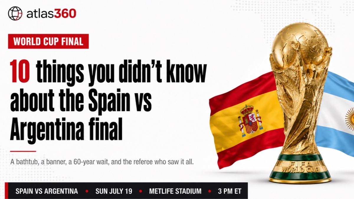 10 things you didn't know about the Spain vs Argentina final
