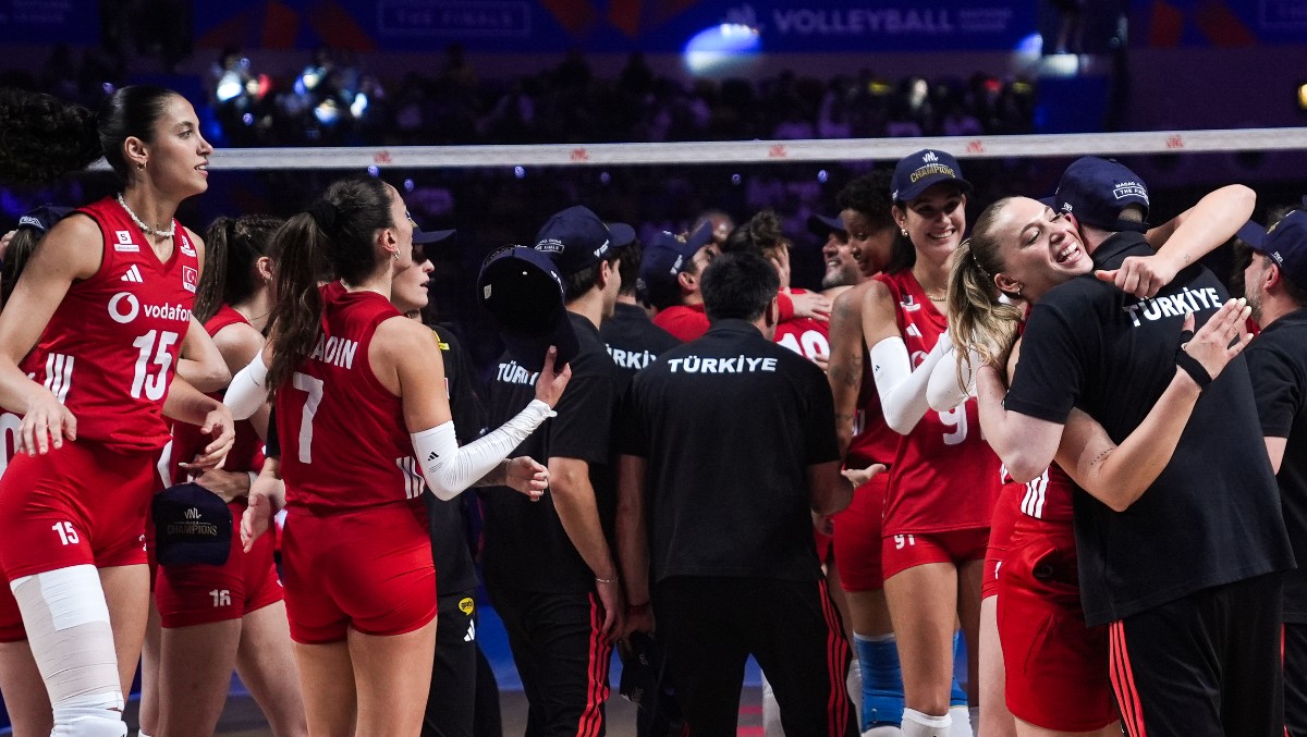 Filenin Sultanları tarih yazdı: Türkiye, VNL şampiyonu oldu
