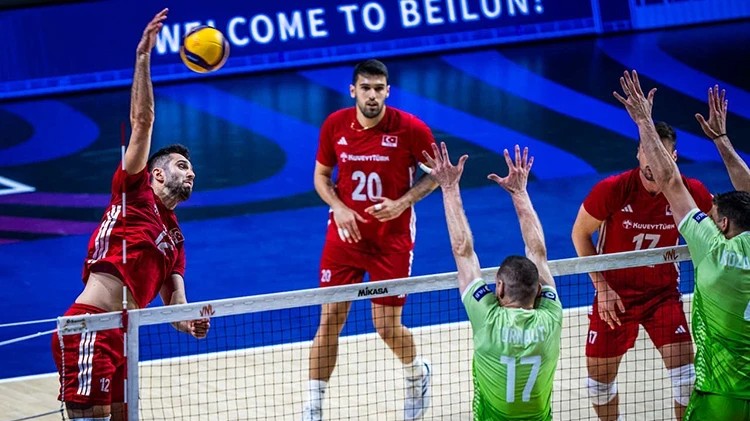 Slovenya’ya 3-0 yenilen A Milli Erkek Voleybol Takımı turnuvaya veda etti