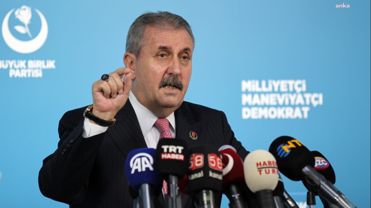 BBP Genel Başkanı Destici'den Amedspor ve terör süreci üzerine eleştiriler
