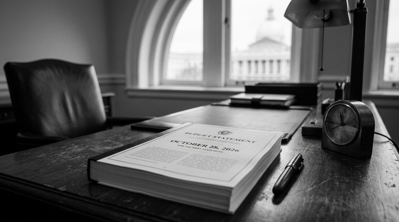 UK Government Confirms October 28 Date for Autumn Budget