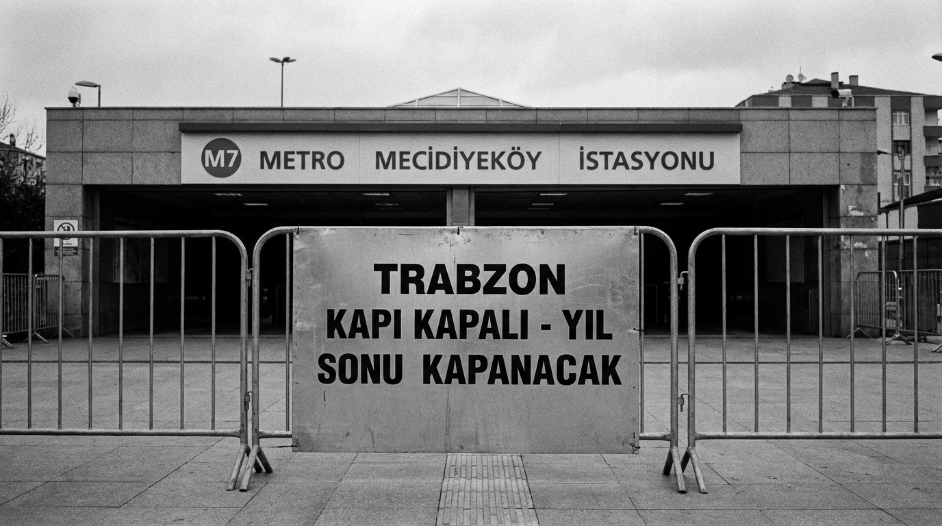 M7 Metro Hattı Mecidiyeköy İstasyonu Yıl Sonu Kapanacak