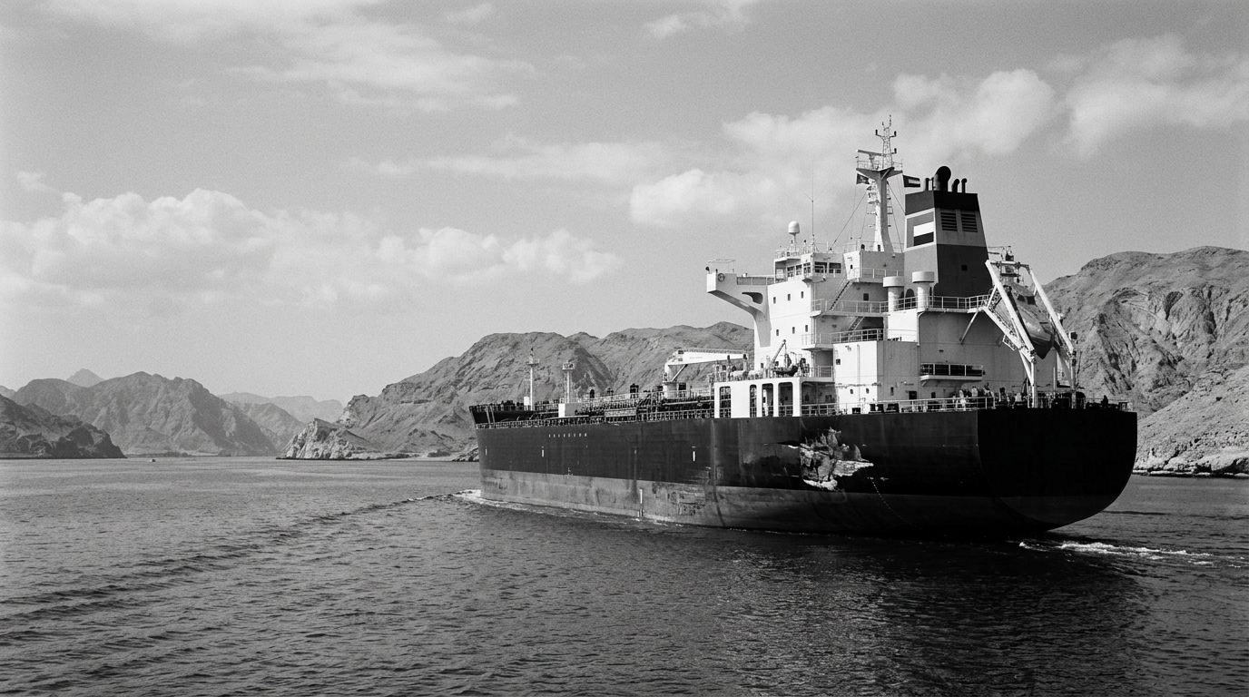 ADNOC vessel attacked in Strait of Hormuz transit
