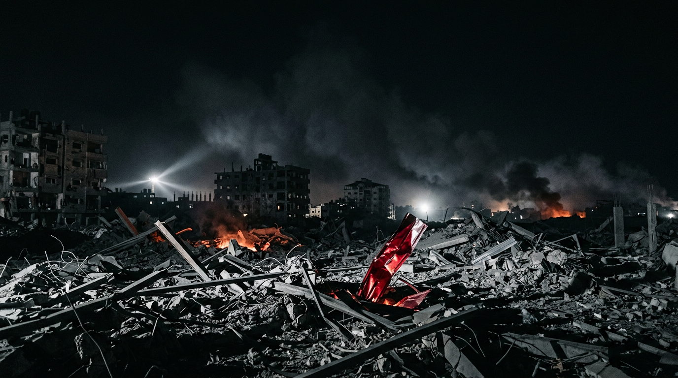 Israeli Strikes in Gaza Renew Ceasefire Concerns