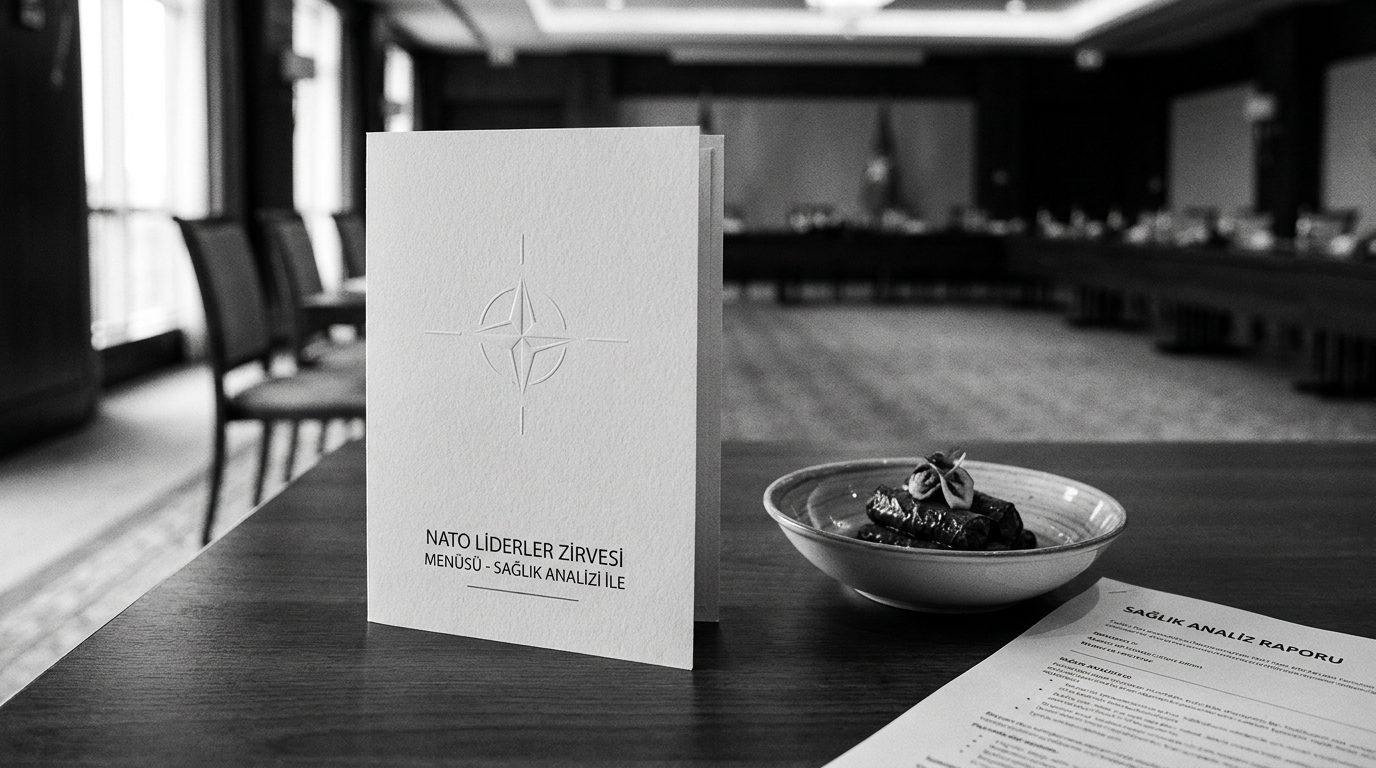 NATO Liderler Zirvesi Menüsünde Yöresel Tatlar ve Sağlık Analizi