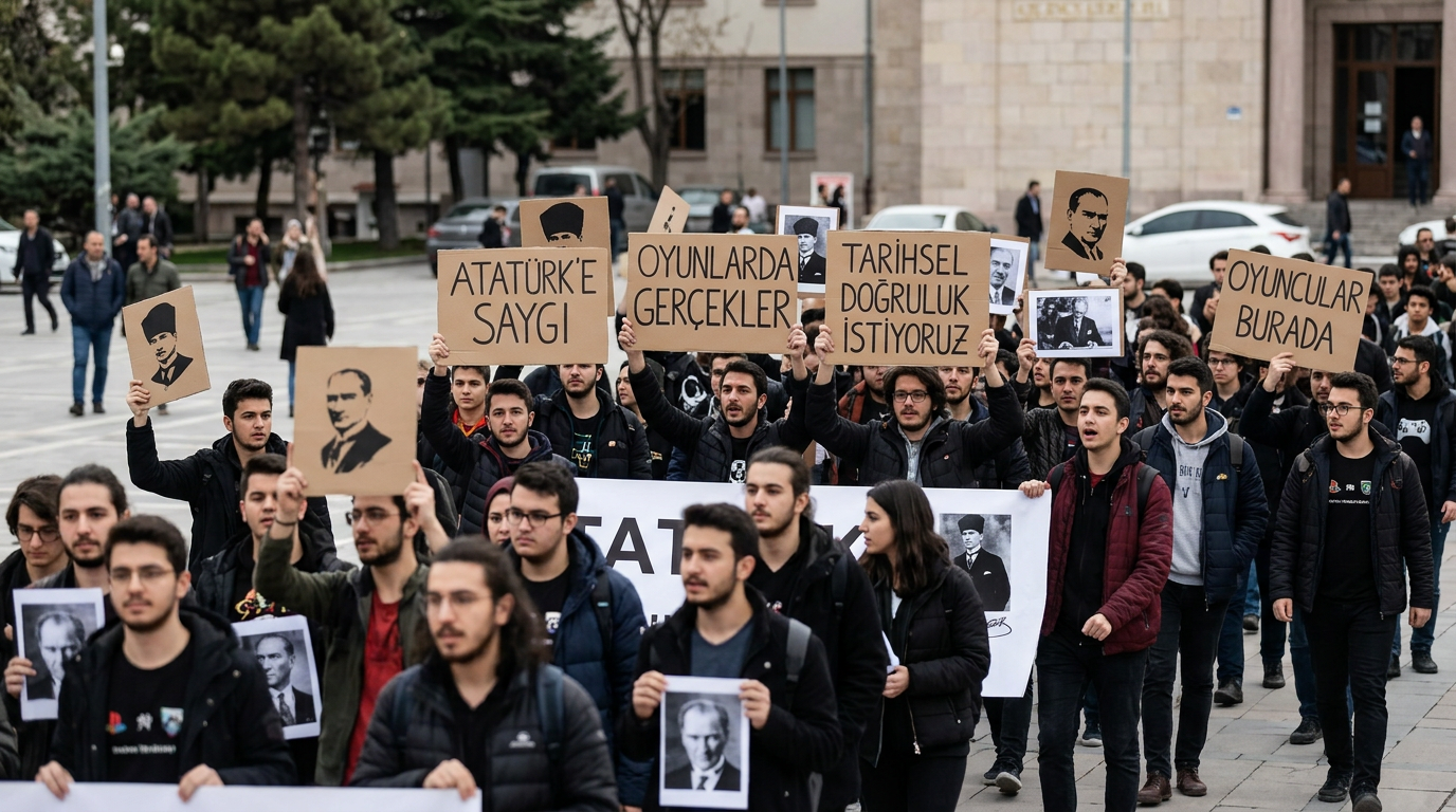 Paradox Interactive'in Yeni Strateji Oyunundaki Atatürk Görseli Tepki Çekti