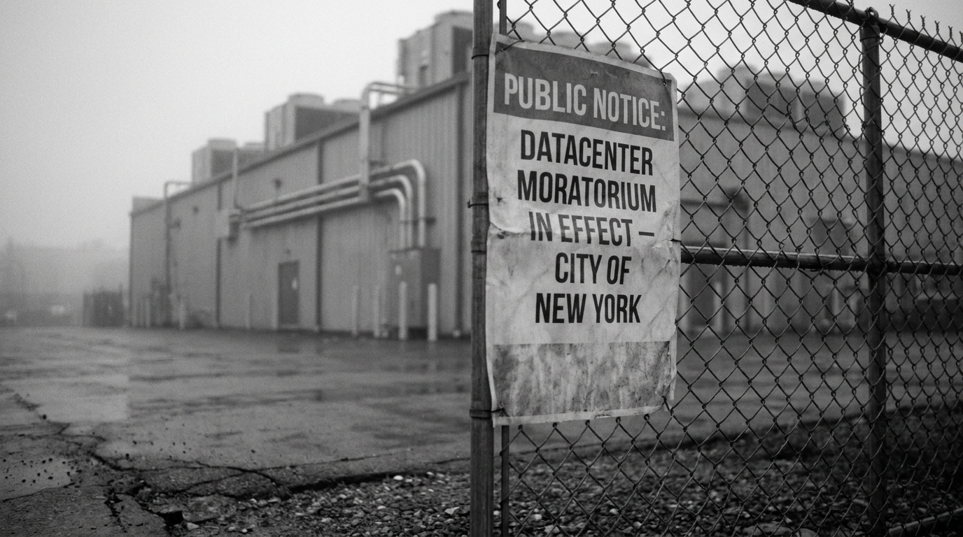New York Imposes Moratorium on Datacenters