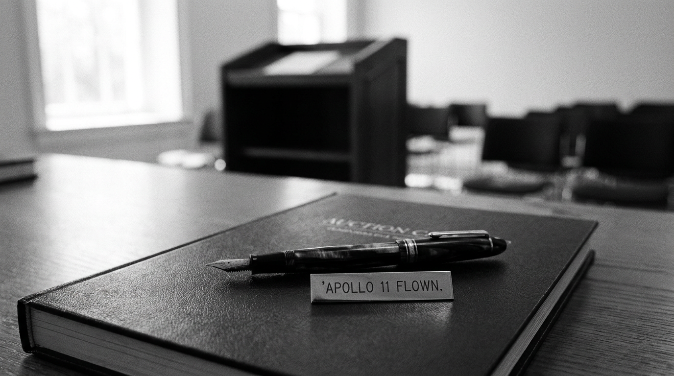 Apollo 11 Mission Pen Heads to Auction
