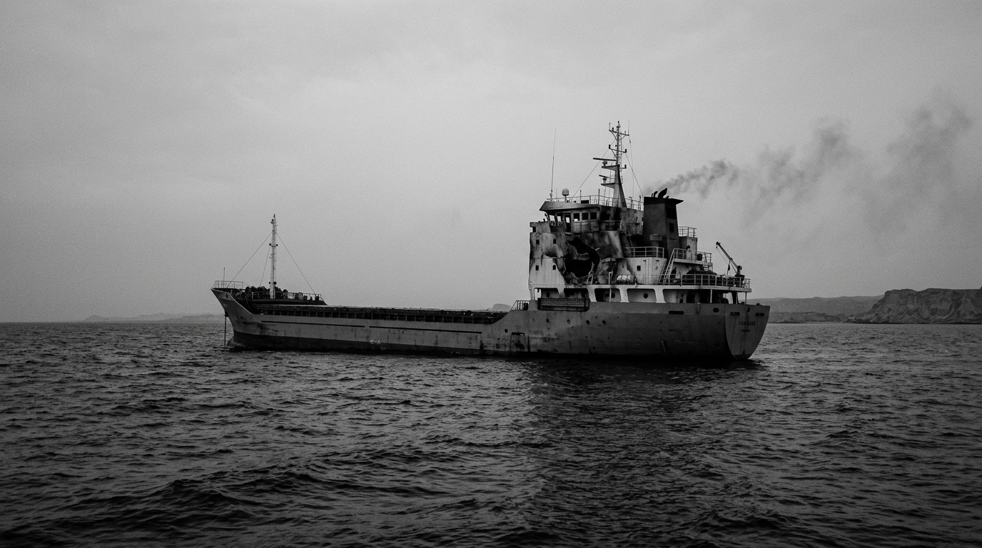 Missile strike hits commercial vessel off Gwadar