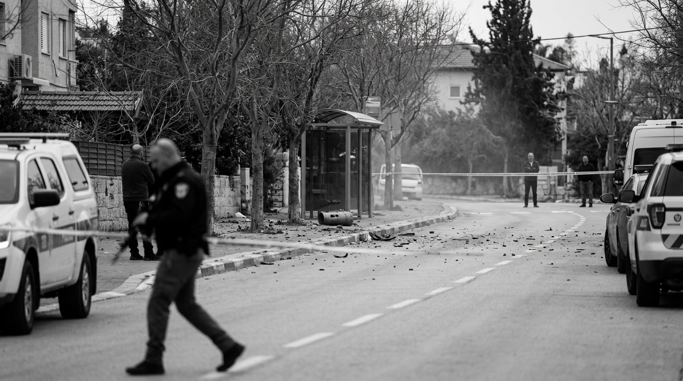 Iranian Cluster Munitions Kill Two in Central Israel