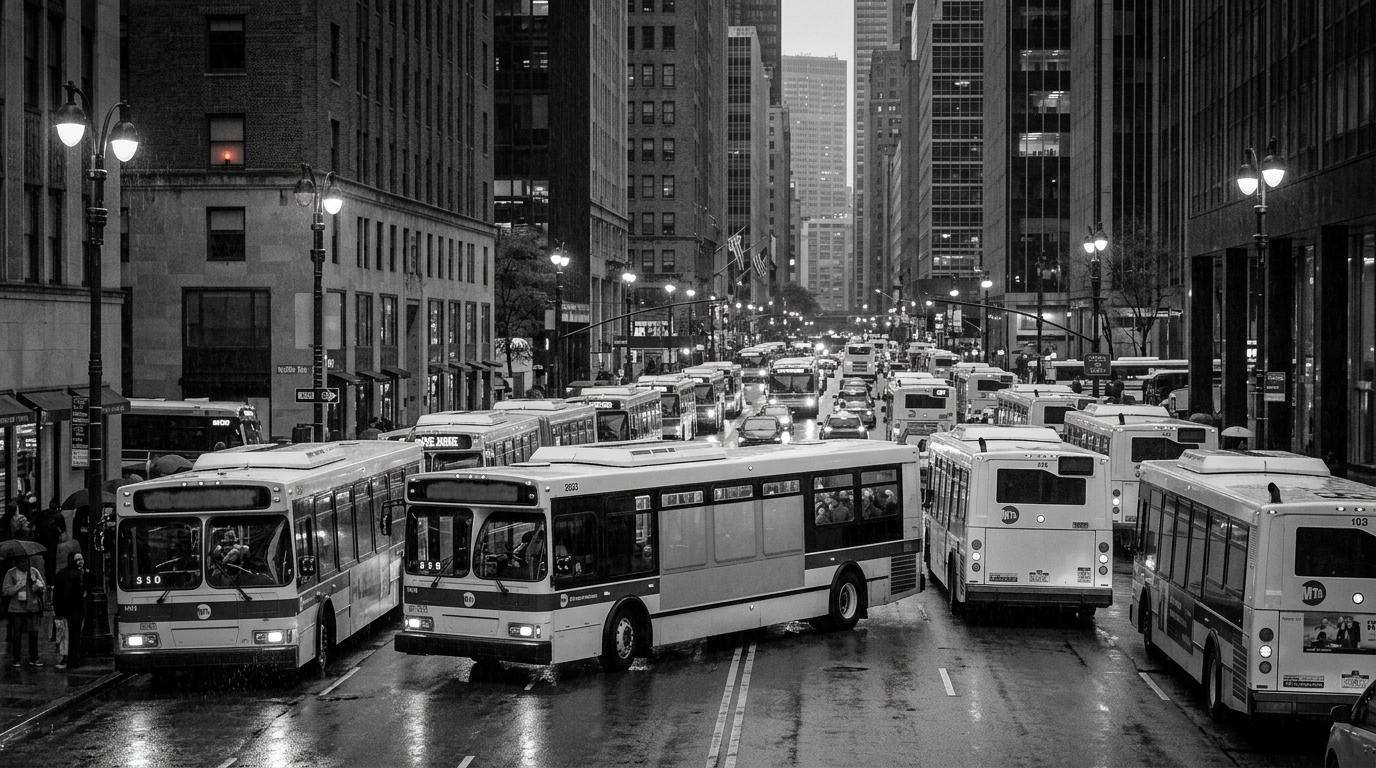 NYC's Free Bus Promise Hits Major Delays