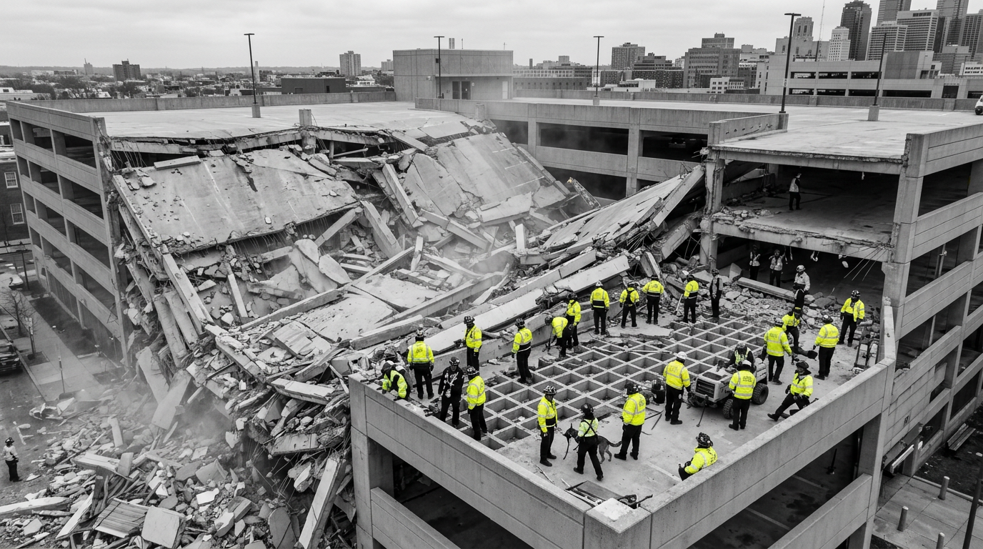 Philadelphia Garage Collapse: 1 Dead, 2 Missing