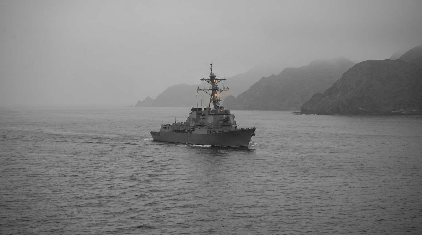 US Destroyers Enter Hormuz for Mine-Clearing Drills