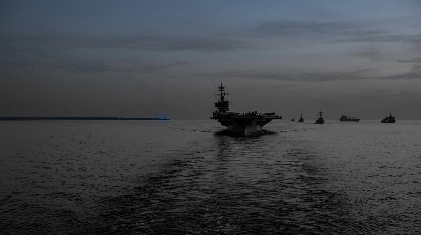 US Navy Blockades Iran Near Hormuz