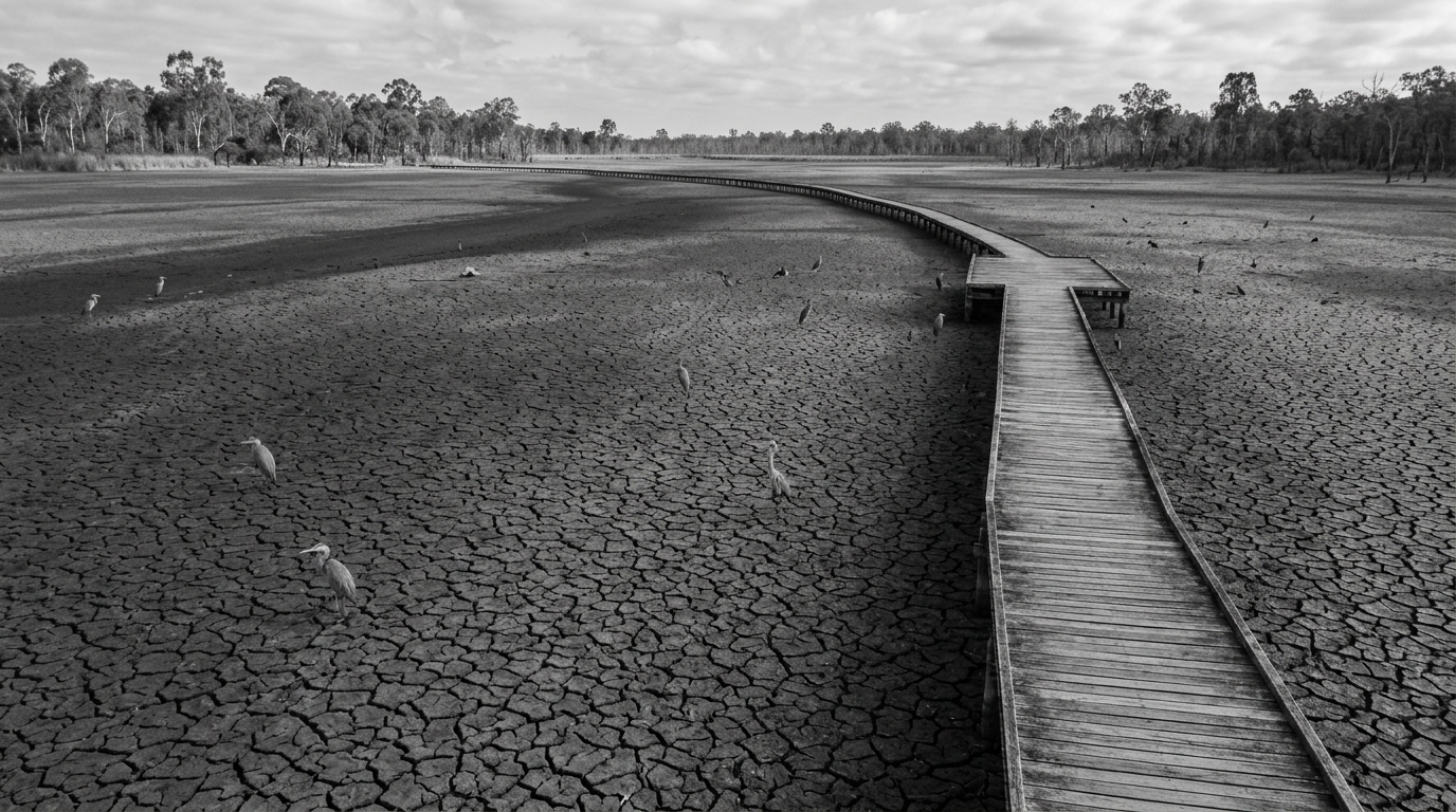NSW Wetlands Face Collapse as Water Flows Halted